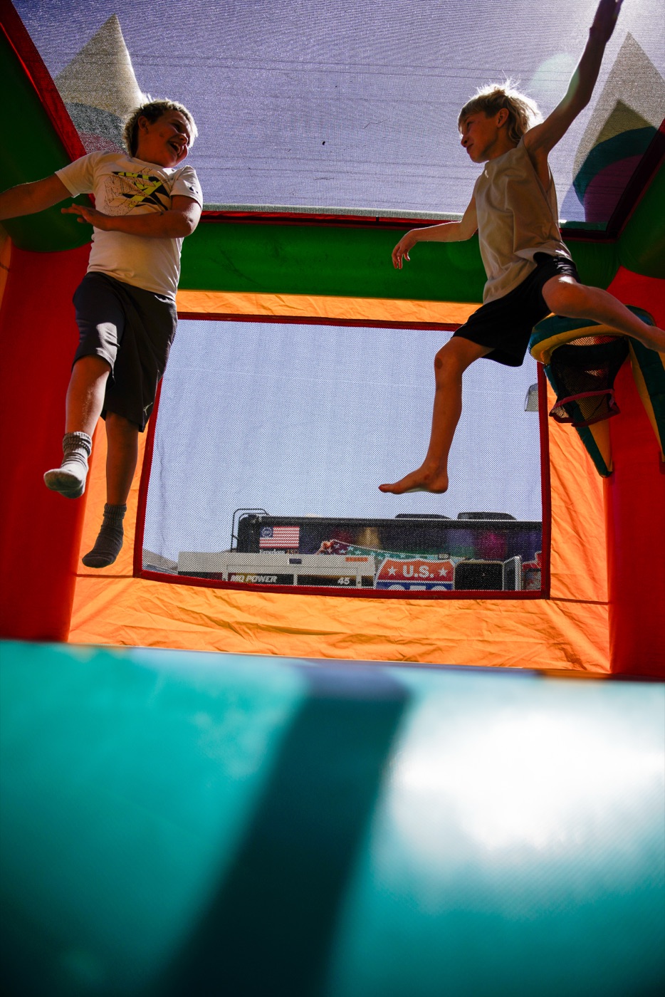 Kids playing at Liberty Kids America